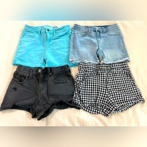 Teen Short Bundle - Denim/Soft Fabric - Sz 10-12